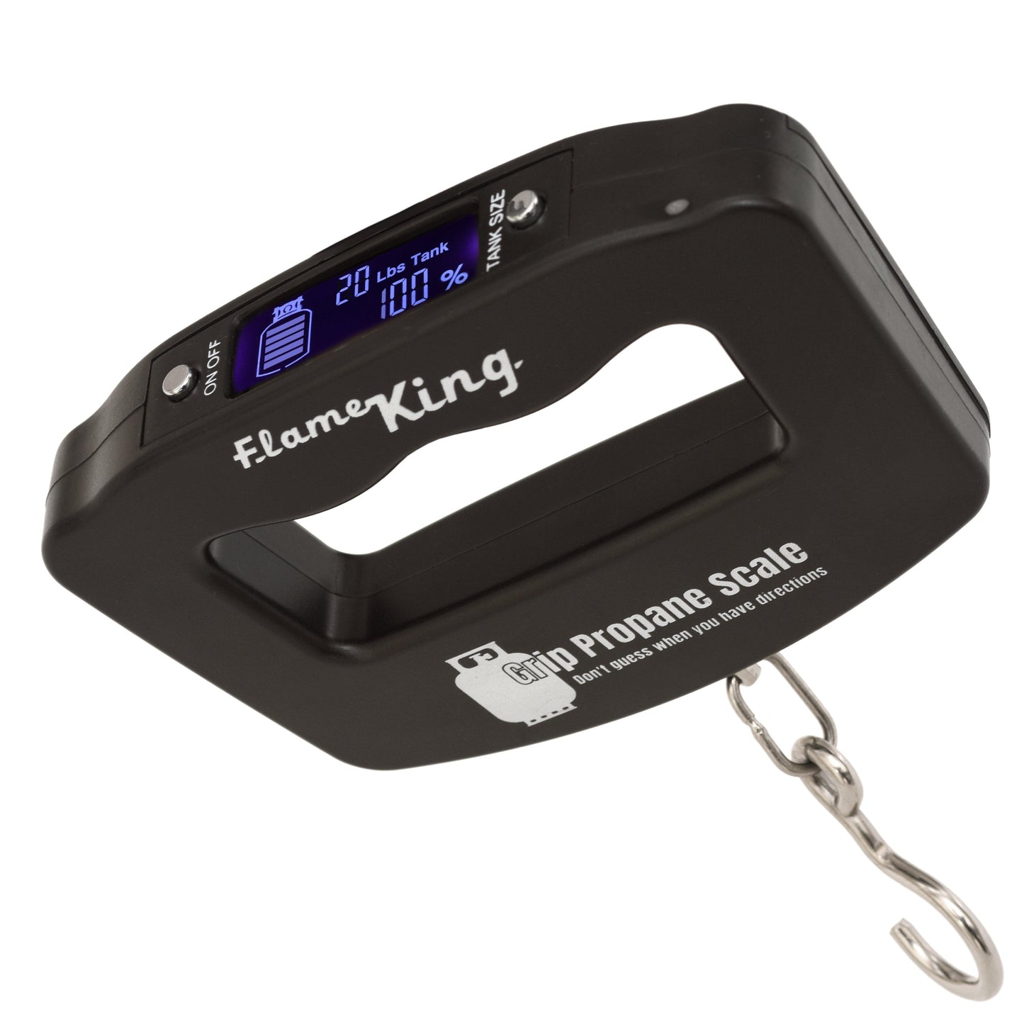 Flame King Electronic Gauge Scale Propane Tanks with Digital Indicator