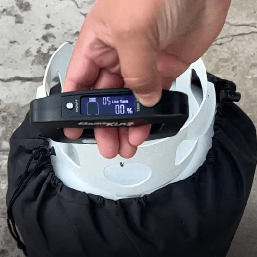 Flame King Electronic Gauge Scale Propane Tanks with Digital Indicator