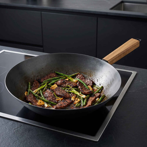 Carbon Steel Wok, 12"