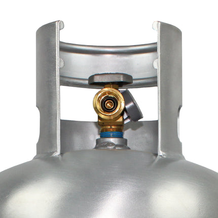 Flame King Lightweight 20lb Aluminum Propane Tank LP Cylinder with OPD & Gauge