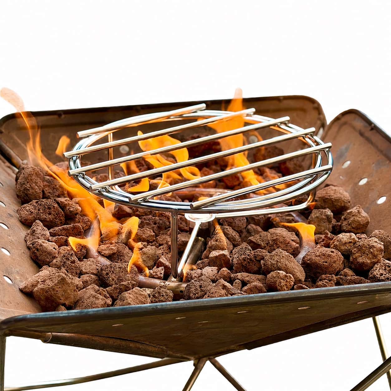 PRE ORDER - CF1 Cook Frame For Zutto Fire SP1 Propane Adapter
