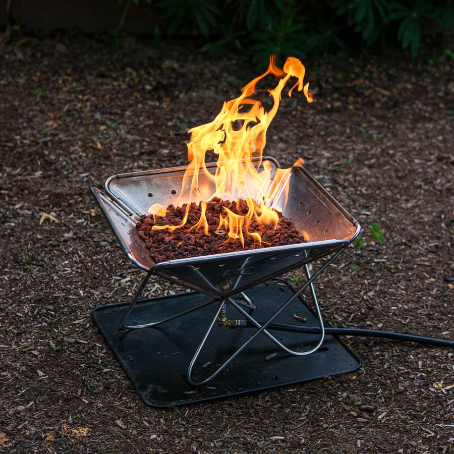 SP1 propane adapter for Snow Peak Takibi and other flat pack fire