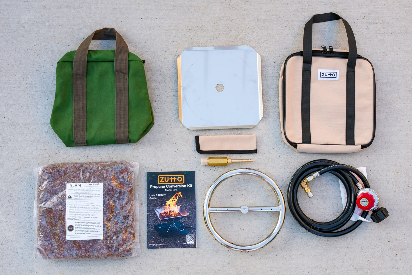 Zutto SP1 Fire Pit Propane Adapter Kit
