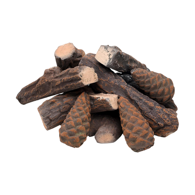 Zutto accessory - ceramic logs