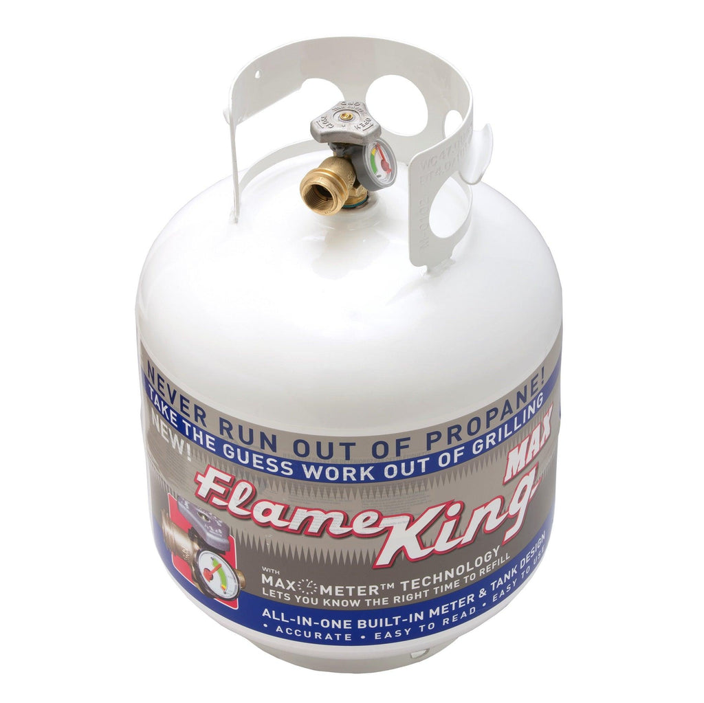 Flame King 20lb Propane Tank LP Cylinder with OPD & Gauge