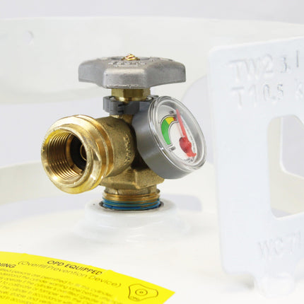 Flame King 30lb Propane Tank LP Cylinder with OPD & Gauge