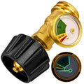 Flame King Propane Gas Level Indicator Check Gauge Meter For Propane Tanks Cylinders