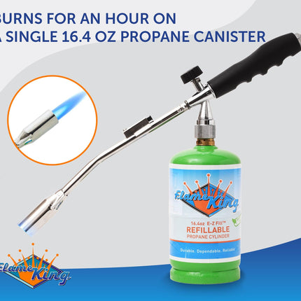 Flame King Propane Torch with Gas Ignitor