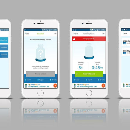 Flame King Smart Wireless Gauge Propane Tank Scale